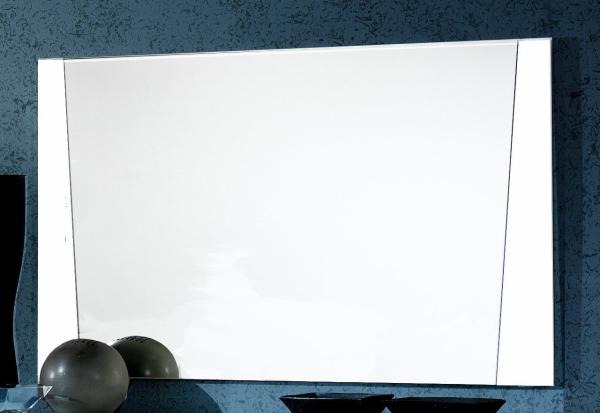 Product photograph of Elisa White Italian Rectangular Wall Mirror - 150cm X 70cm from Choice Furniture Superstore.